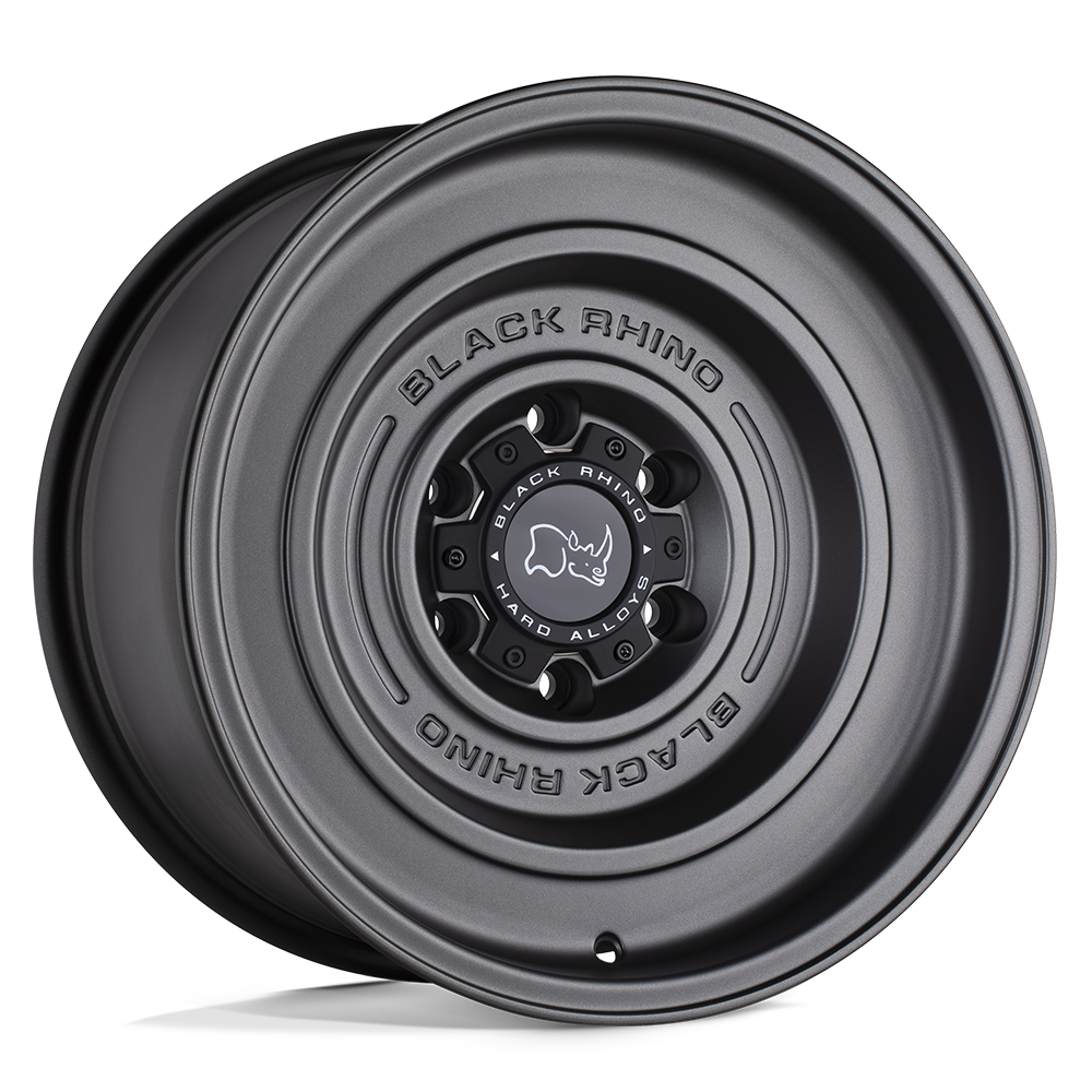 Black Rhino Hard Alloys Solid 17x9.5 6x139.7 M-GNBLK - 1795SLD-26140G12