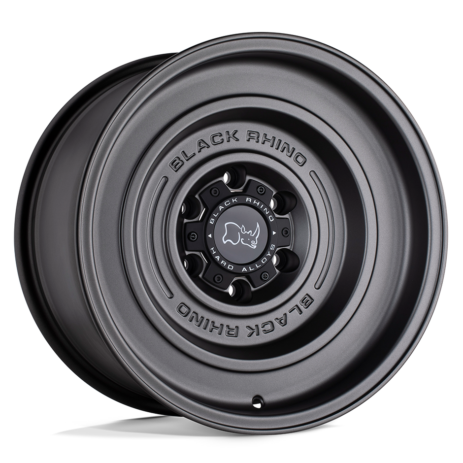 Black Rhino Hard Alloys Solid 17x9.5 5x127 M-GNBLK - 1795SLD-85127G71