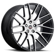 Spec-1 SPL-001 22x9 5x112 ET 32 (Gloss Black & Brushed) - SPL20122904032GBB-DT5X112