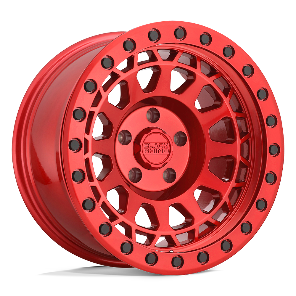 Black Rhino Hard Alloys Primm 17x9 5x114.3 C-RED-BLKBLTS - 1790PRM-85114R71
