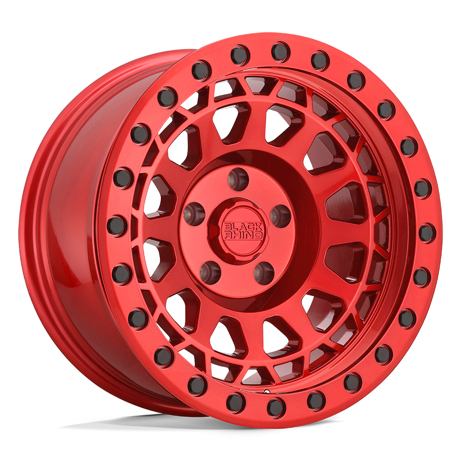 Black Rhino Hard Alloys Primm 17x9 5x114.3 C-RED-BLKBLTS - 1790PRM-85114R71