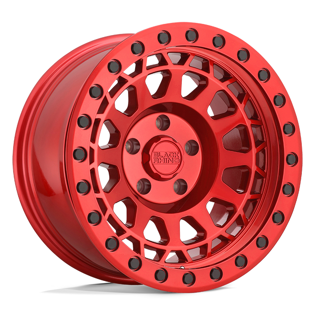Black Rhino Hard Alloys Primm 17x9 5x114.3 C-RED-BLKBLTS - 1790PRM-85114R71