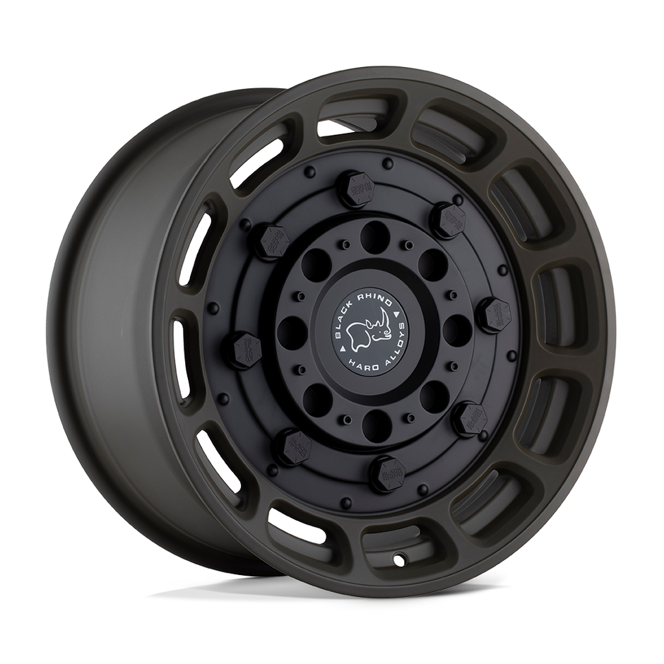 Black Rhino Hard Alloys Warthog 20x9.5 5x127 MT-OD-GRN-BLK - 2095WHG025127N71