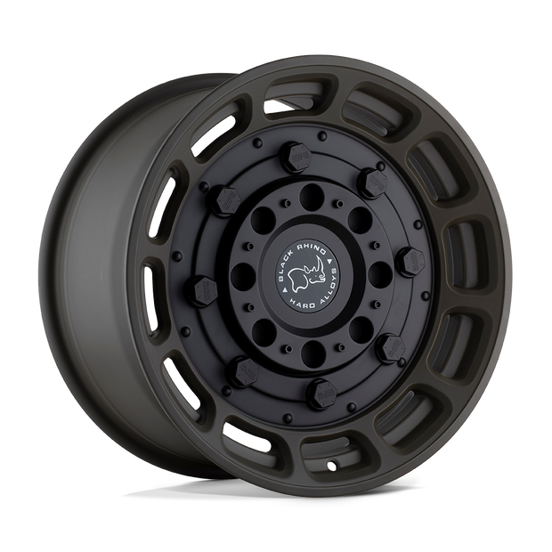 Black Rhino Hard Alloys Warthog 20x9.5 5x127 MT-OD-GRN-BLK - 2095WHG025127N71
