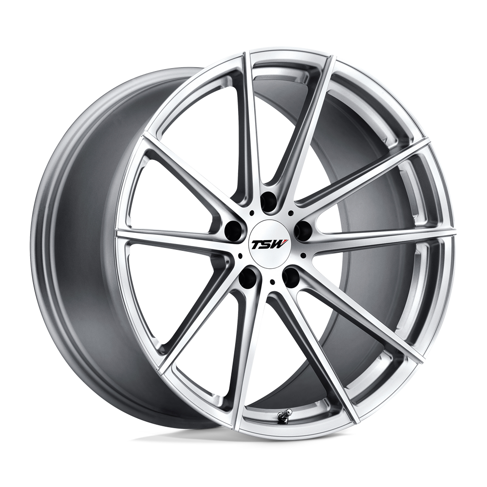 TSW Bathurst 20x10.5 5x120 SLV MIR FACE - 2005BAT255120S76
