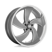 US Mag 1PC U133 Desperado 24x9 5x127 ANTH-MILL-DCL - U133249073+01L