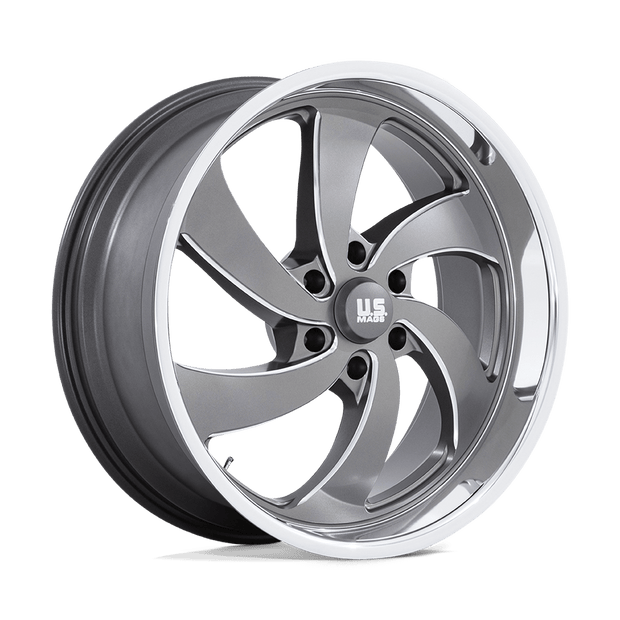 US Mag 1PC U133 Desperado 22x10 6x139.7 ANTH-MILL-DCL - U133220077+25L