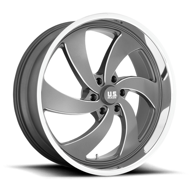 US Mag 1PC U133 Desperado 24x10 6x139.7 ANTH-MILL-DCL - U133240077+25R