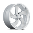 US Mag 1PC U134 Desperado 20x8 5x127 SLV-BRS-MIL-DCL - U134208073+01R
