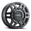 G-FX MV2 16x6 6x180 ET 84 CB 138.8 Matte Black x Transit AWD - MV2 660-6180-84 MB