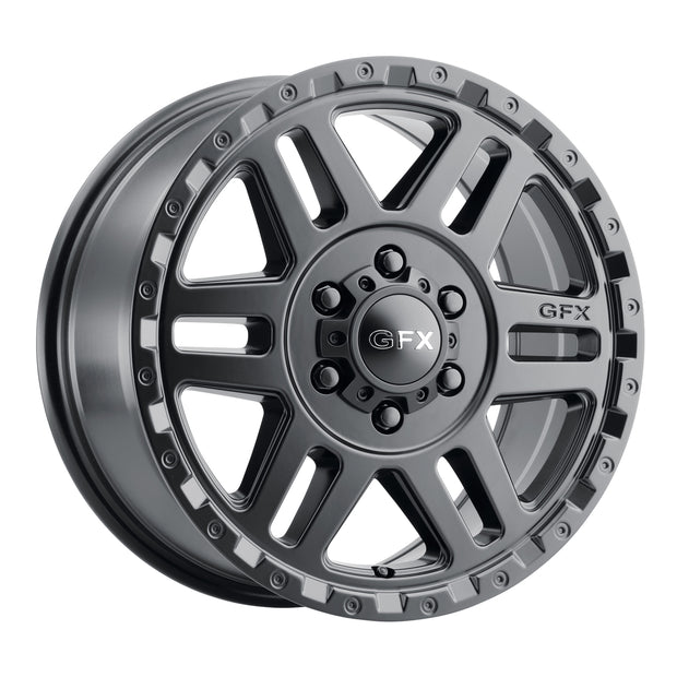 G-FX MV2 16x6.5 5x130 ET 45 CB 84.1 Matte Black - MV2 665-5130-45 MB