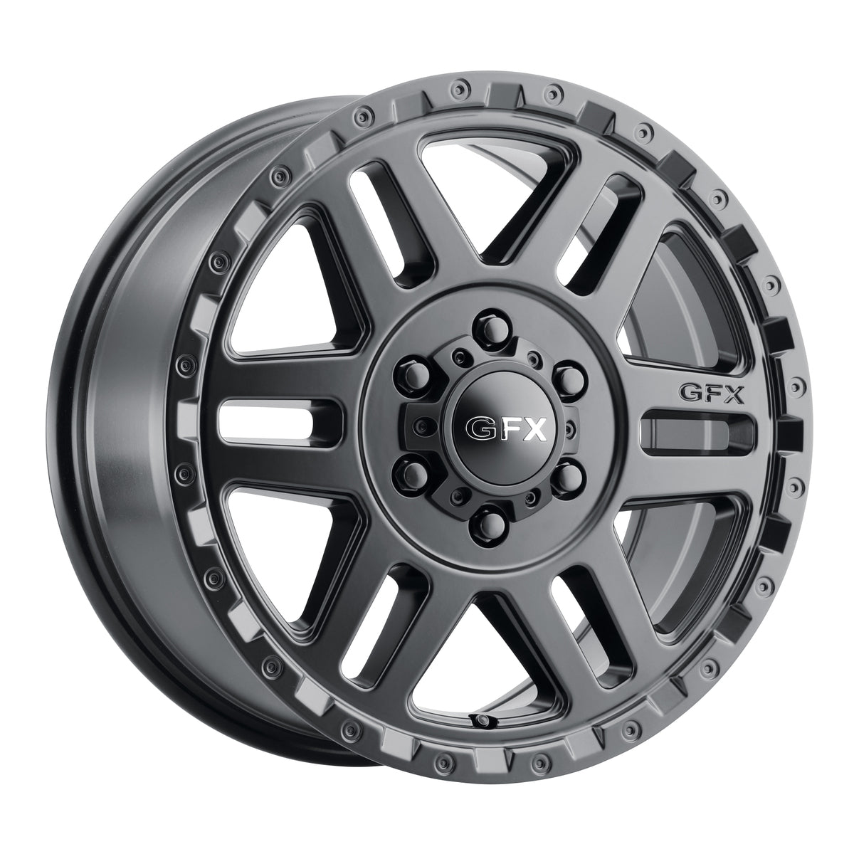 G-FX MV2 16x6.5 5x160 ET 45 CB 65.1 Matte Black - MV2 665-5160-45 MB