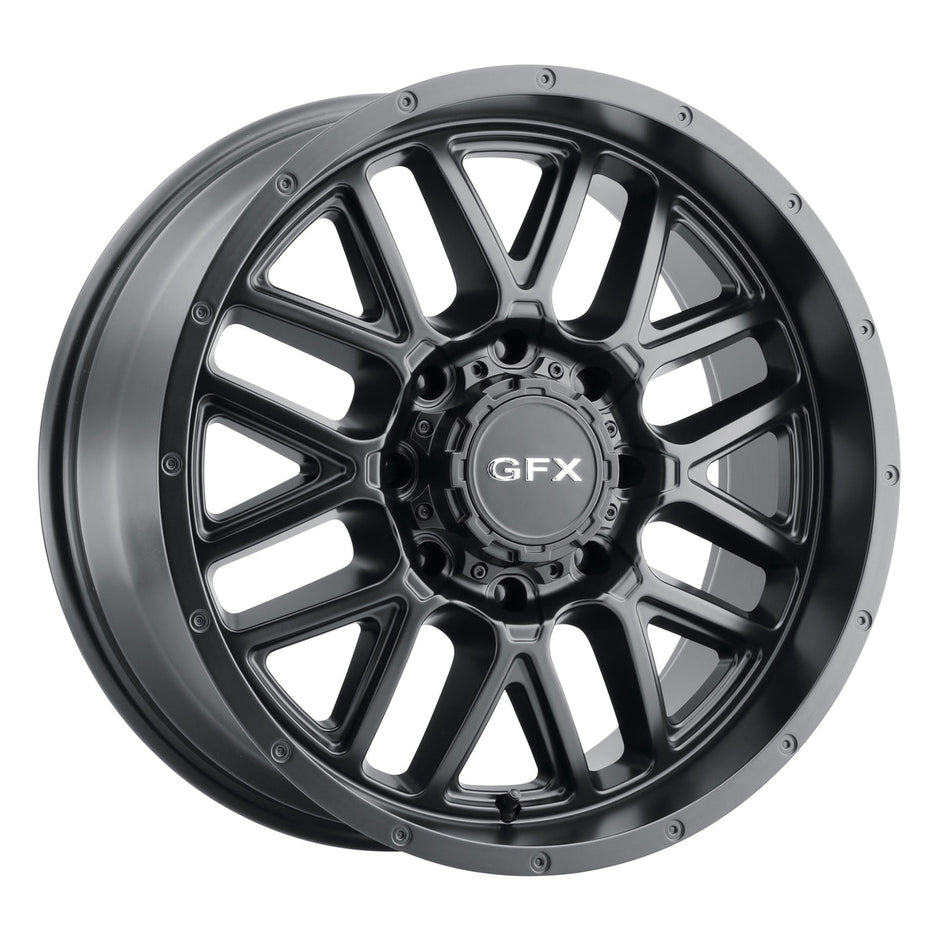 G-FX TM5 18x9 8x180 CB 124.2 ET 12 Matte Black - TM5 890-8180-12 MB