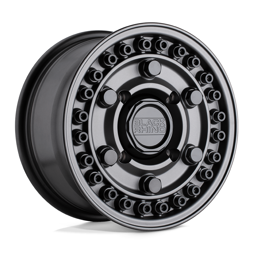 Black Rhino Hard Alloys - UTV Armory UTV 15x7 4x110 GNBLK - 1570ARY514110G80