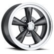 Vision Legend 5 15x7 5x120.65 -7mm Gunmetal Machined Lip : 141H5761GM-7
