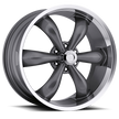 Vision Legend 6 22x9.5 6x139.7 30mm Gunmetal Machined Lip : 142-22983GM30