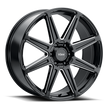 Voxx Rocca 20x8.5 6x120/139.7 CB 95.2 ET 45 Gloss Black Milled - ROC 285-6004-45 GBM