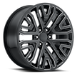 Voxx Replica SEV 22x9 6x139.7 ET 28 CB 78.1 Gloss Black Milled - SEV 229-6139-28 GBM