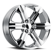 Voxx Replica Denali 3 22x9 6x139.7 ET 24 CB 78.1 Chrome - DN3 229-6139-24 C