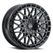 Voxx Enzo 17x7.5 5x108/114.3 CB 73.1 ET 40 Gloss Black - ENZ 775-5008-40 GB