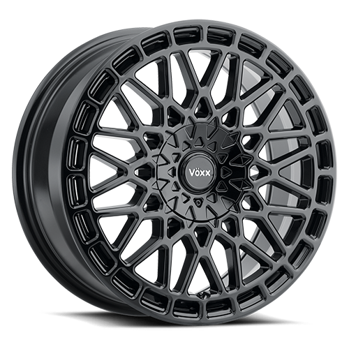 Voxx Enzo 17x7.5 5x108/114.3 CB 73.1 ET 40 Gloss Black - ENZ 775-5008-40 GB
