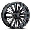 Voxx Replica ES5 22x9 6x139.7 CB 78.1 ET 28 Gloss Black - ES5 229-6139-28 GB