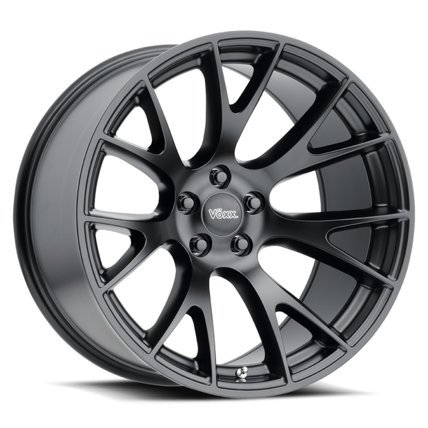 Voxx Replica Hellcat 20x9 5x115 ET 20 CB 71.6 Matte Black (new cap size) - CAT 290-5115-20 MB (2)