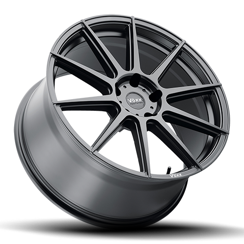 Voxx Lucca 19x8.5 5x112 CB 66.56 ET 42 Matte Black - LUC 985-5112-42 MB