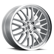 Voxx Masi 18x8 5x108 ET 45 CB 73.1 Silver Machined Lip - MAS 880-5108-45 SML
