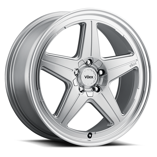 Voxx Nesso 18x8.5 5x112/120 CB 74.1 ET 42 Silver W/Machined Lip - NES 885-5003-42 SML