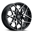 Voxx Paso 17x7.5 5x112/120 ET 40 CB 72.56 Gloss Black Machined Face - PAS 775-5003-40 GBMF