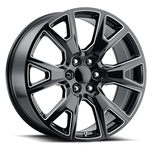 Voxx Replica SEZ 22x9 6x139.7 ET 31 CB 78.1 Gloss Black Milled - SEZ 229-6139-31 GBM