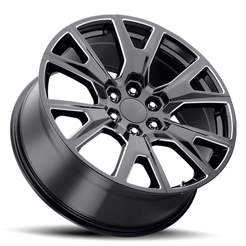 Voxx Replica SEZ 22x9 6x139.7 ET 31 CB 78.1 Gloss Black Milled - SEZ 229-6139-31 GBM