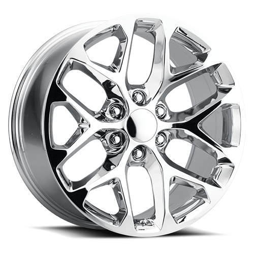 Voxx Replica Snowflake 20x9 6x139.7 ET 27 CB 78.1 Chrome - SFO 290-6139-27 C