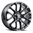 Voxx Replica SRV 22x9 6x139.7 CB 78.1 ET 28 Gloss Black - SRV 229-6139-28 GB