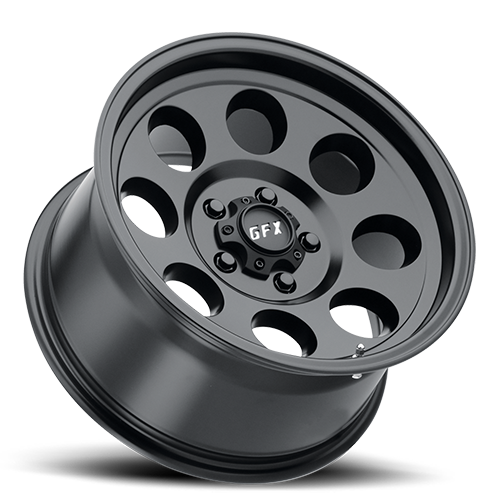 G-FX TR16 18x9 8x170 ET 0 CB 125.2 Matte Black - T16 890-8170-00 MB