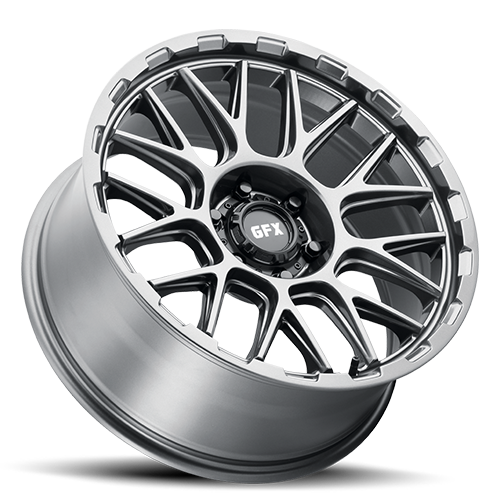 G-FX TM7 20x9 6x139.7 CB 106.2 ET 12 Matte Gun Metal - TM7 290-6139-12 GM