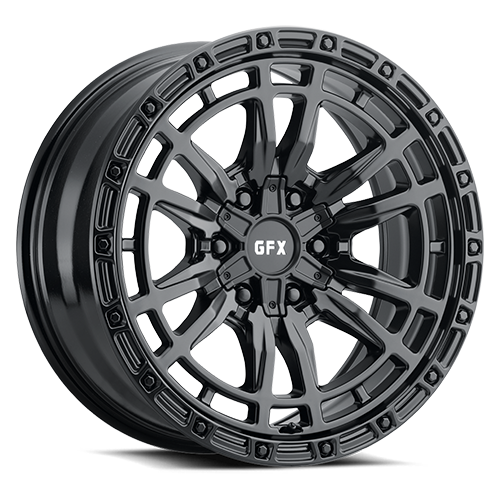 G-FX TR24 17x9 6x139.7 ET 0 CB 106.2 Matte Black - T24 790-6139-00 MB