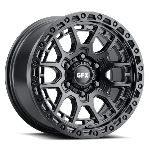 G-FX TR25 17x9 6x139.7 ET 12 CB 106.2 Matte Black - T25 790-6139-12 MB
