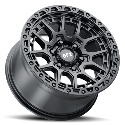 G-FX TR25 18x9 6x139.7 ET 12 CB 106.2 Matte Black - T25 890-6139-12 MB