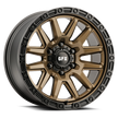 G-FX TR26 17x9 6x139.7 ET 0 CB 106.2 Bronze w/ Black Lip & Matte Black Bolts - T26 790-6139-00 BRB