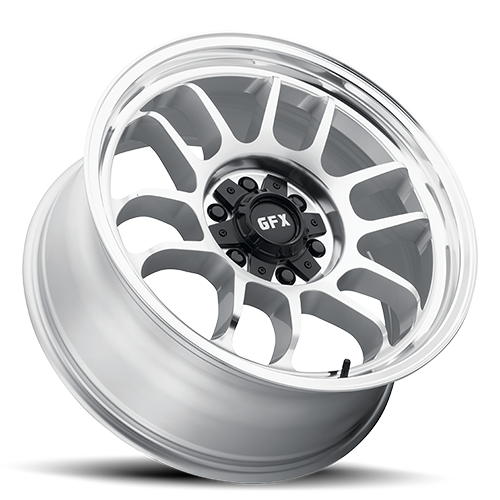 G-FX TR28 20x9 6x135/139.7 CB 95.2 ET 18 Silver Full Machined Face & Lip - T28 290-6009-18 SMF