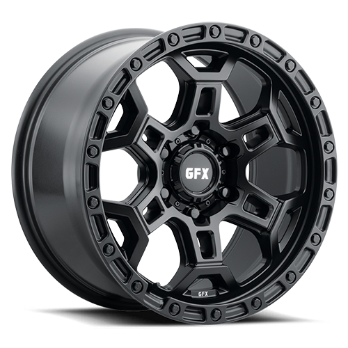 G-FX TR33 17x9 6x135 ET 20 CB 87.1 Matte Black - T33 790-6135-20 MB