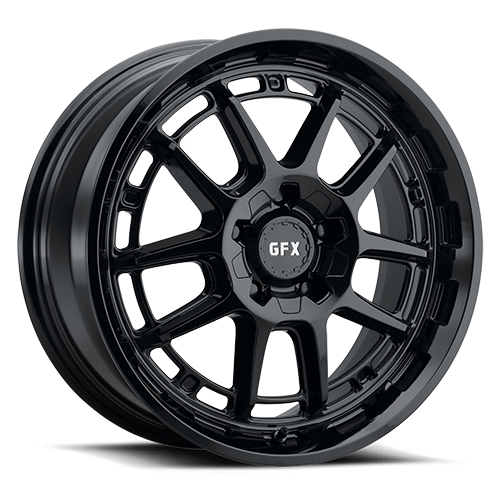 G-FX TR34 18x8.0 5x108/114.3 ET 35 CB 73.1 Gloss Black - T34 880-5008-35 GB