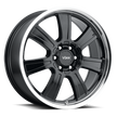 Voxx Turin 17x8.5 6x127/135 ET 39 CB 87.1 Gloss Black Mach Lip - TUR 785-6002-39 GBL