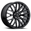 Voxx Replica Mustang Perf 20x10 5x114.3 ET 48 CB 70.6 Gloss Black - PER 210-5114-48 GB