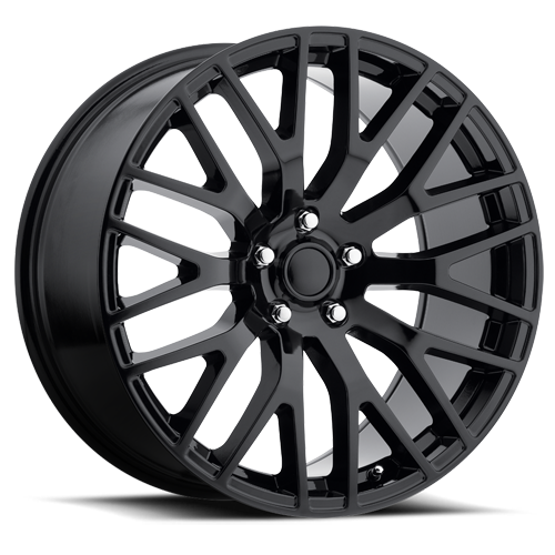 Voxx Replica Mustang Perf 19x9 5x114.3 ET 45 CB 70.6 Gloss Black - PER 990-5114-45 GB