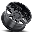 G-FX TR12 18x9 8x180 ET 12 CB 124.2 Gloss Black Milled - T12 890-8180-12 GBM