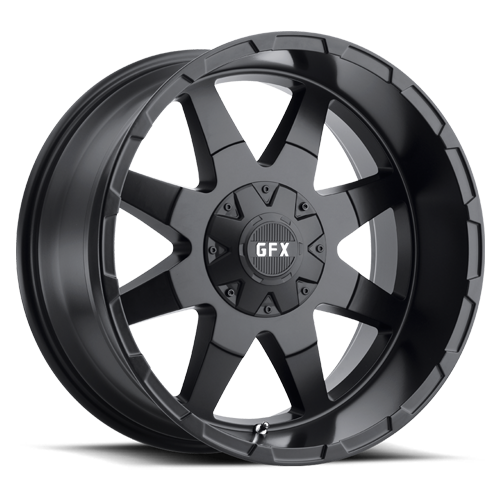 G-FX TR12 18x9 8x170 ET 12 CB 125.2 Matte Black - T12 890-8170-12 MB