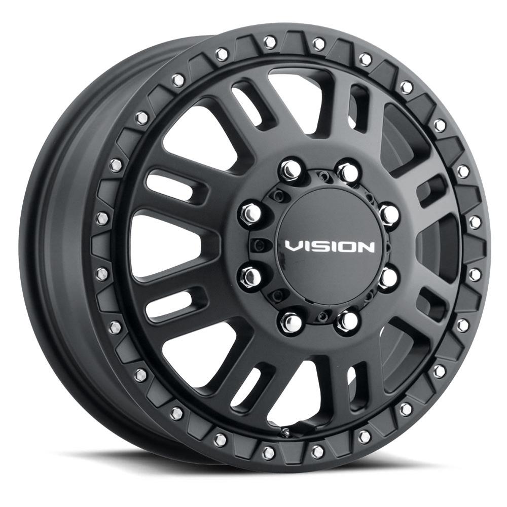Vision Manx2 Dually 16x6 8x170 115mm Satin Black : 408-6670SBF